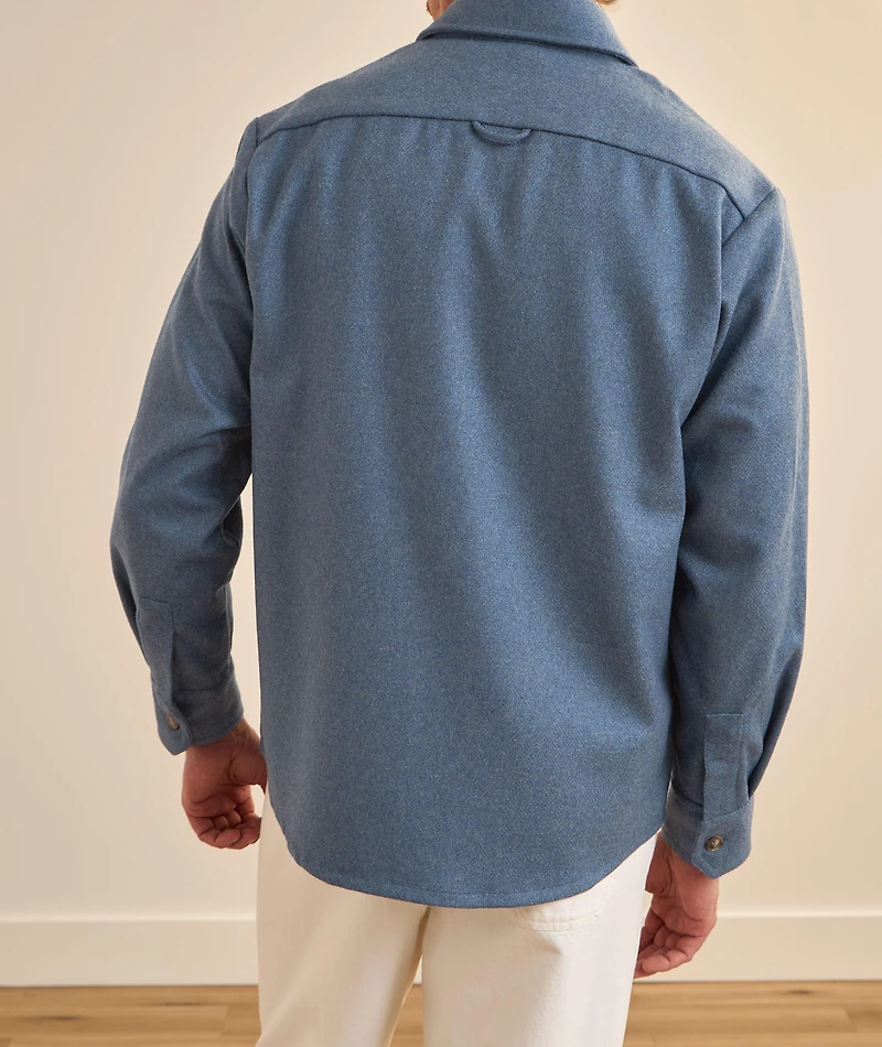 Bobby Virgin Wool-Blend Overshirt