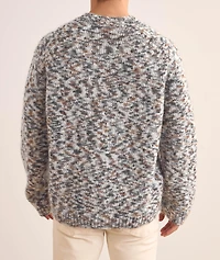 Multi-Colour Mohair-Blend Crewneck Sweater