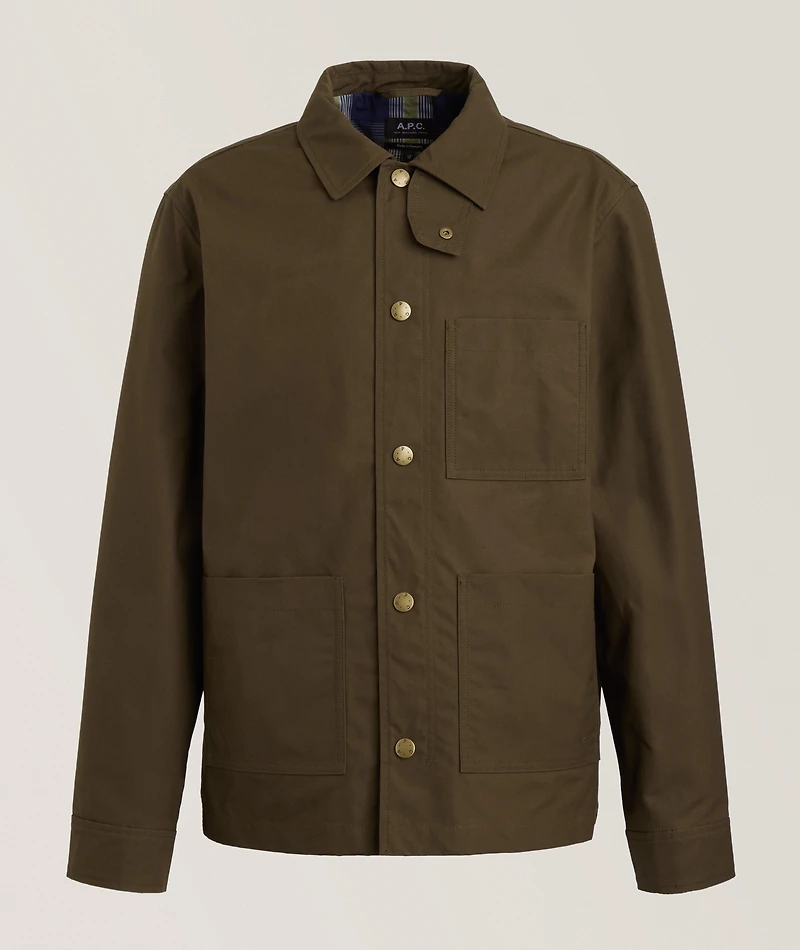 Waxed Cotton Chore Jacket