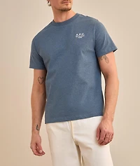 Embroidered Logo Organic Cotton T-Shirt