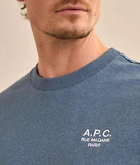 Embroidered Logo Organic Cotton T-Shirt