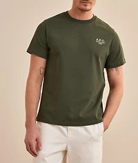 Embroidered Logo Cotton T-Shirt