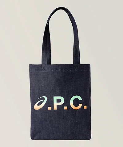  X Asics Denim Gradient Logo Tote