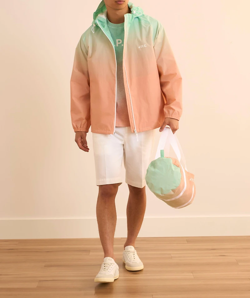 X Asics Gradient Hooded Jacket