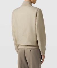 Reversible Scritto Wool Tracksuit Jacket