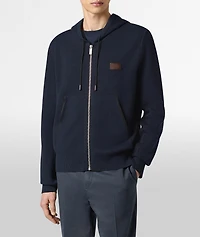 Shadow Full-Zip Hooded Sweater