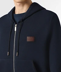 Shadow Full-Zip Hooded Sweater