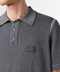 Light Shadow Cotton-Silk Polo