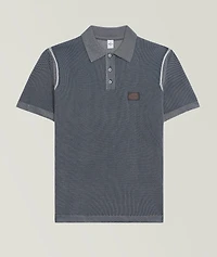 Light Shadow Cotton-Silk Polo