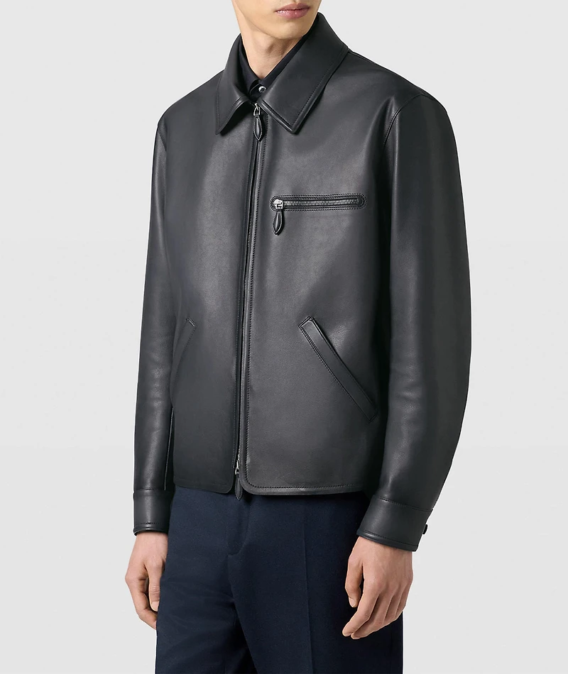 Patina Leather Jacket