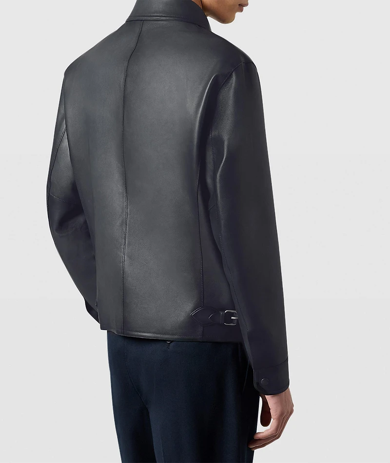 Patina Leather Jacket