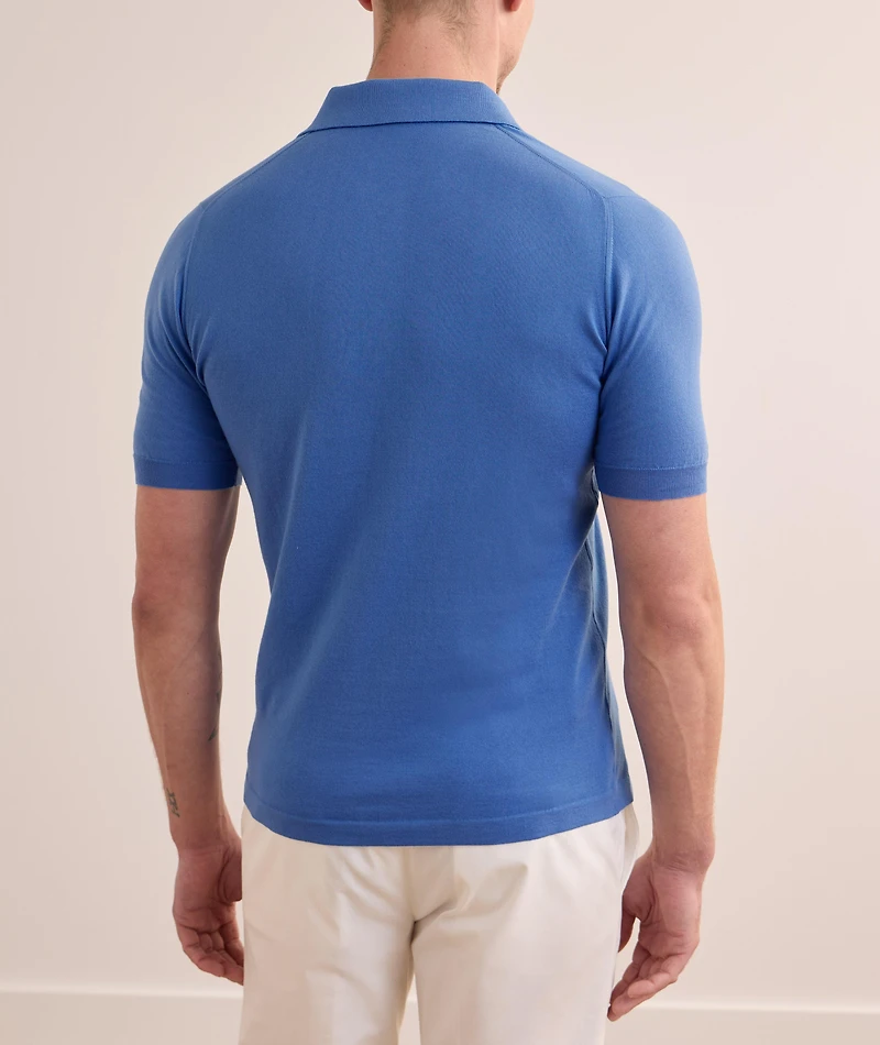 Cotton Knit Polo