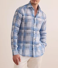Plaid Linen Shirt