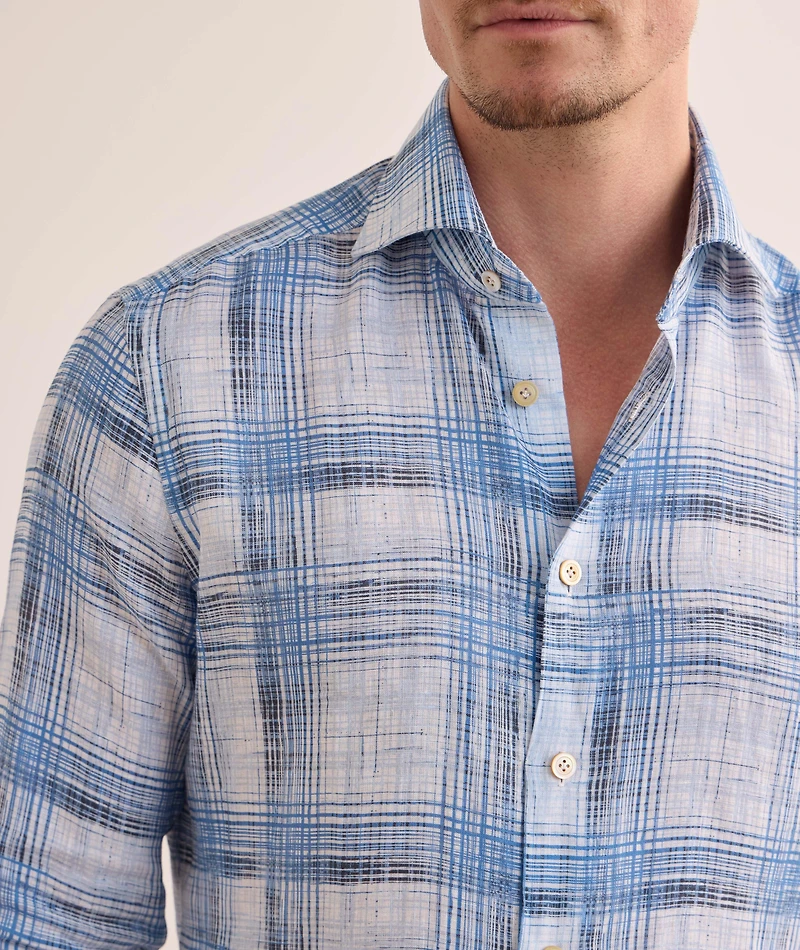 Plaid Linen Shirt