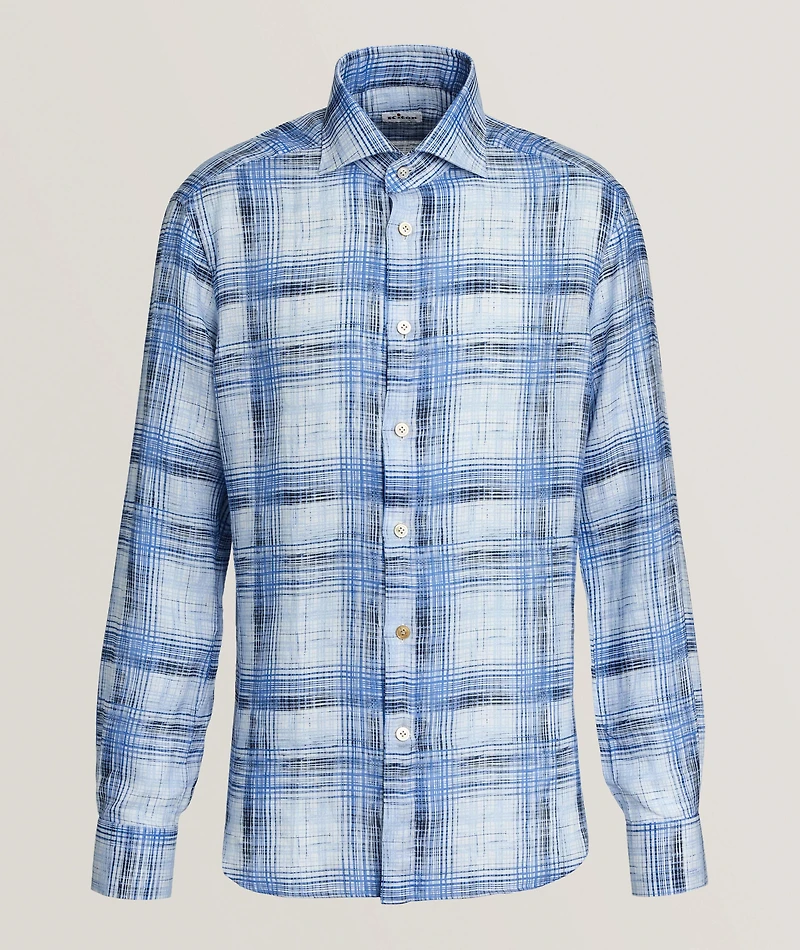 Plaid Linen Shirt