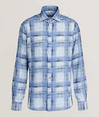 Plaid Linen Shirt