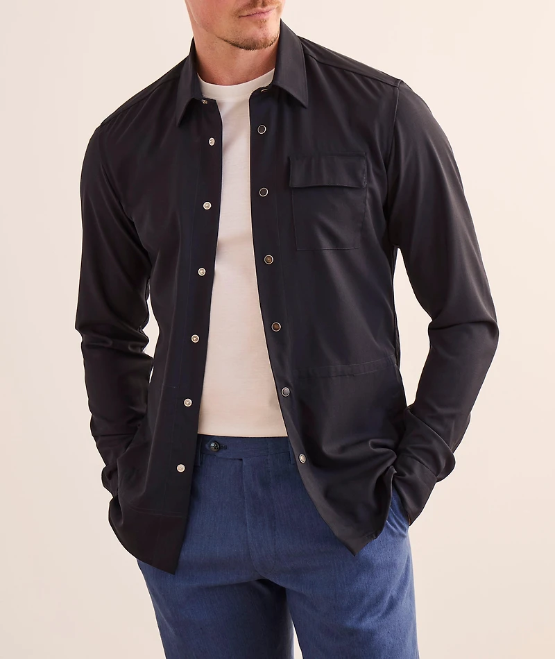 Virgin Wool Overshirt