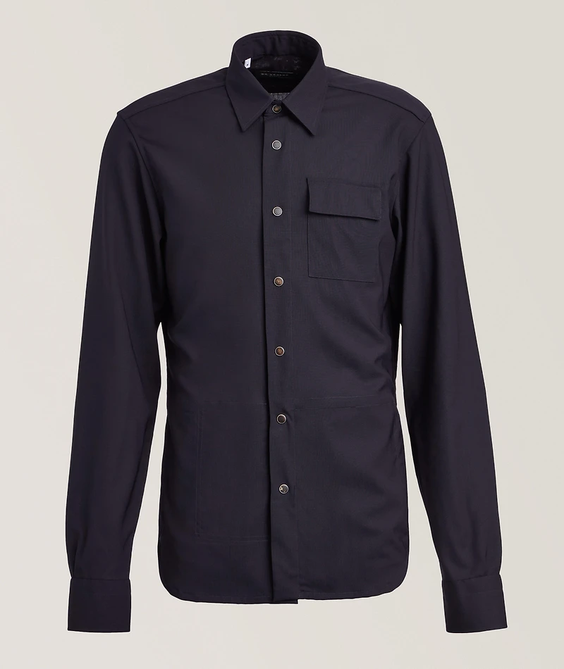 Virgin Wool Overshirt