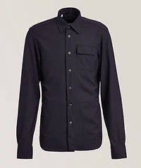 Virgin Wool Overshirt