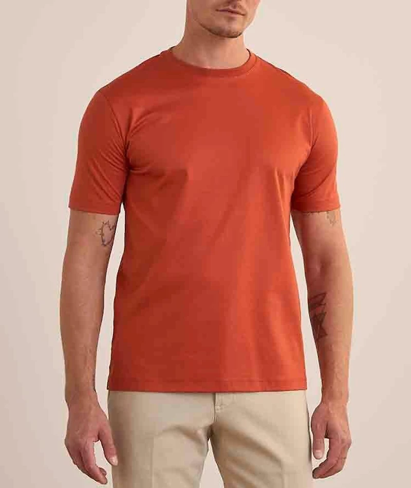 Cotton Crewneck T-Shirt