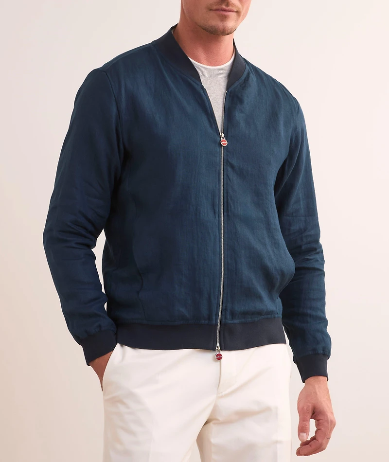 Pure Linen Bomber