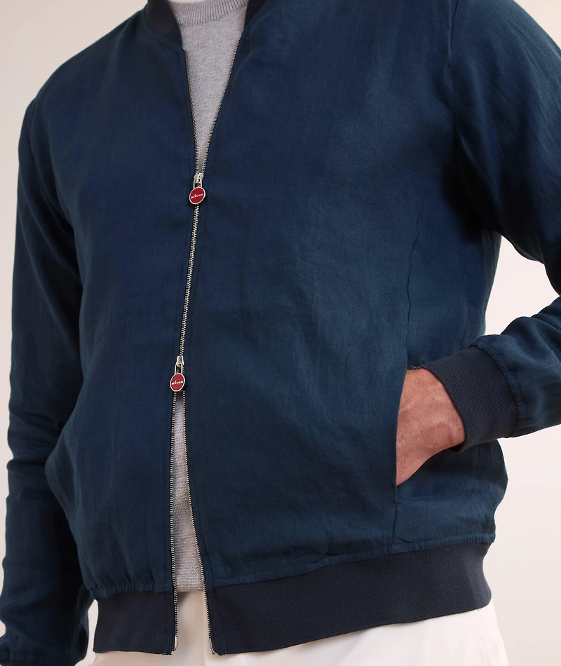 Pure Linen Bomber