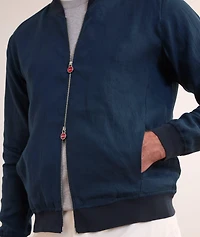 Pure Linen Bomber