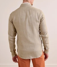 Linen-Silk-Cotton Overshirt