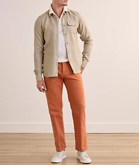 Linen-Silk-Cotton Overshirt