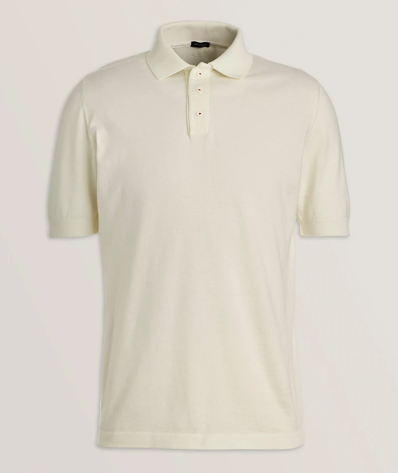 Cotton Knit Polo