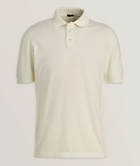 Cotton Knit Polo