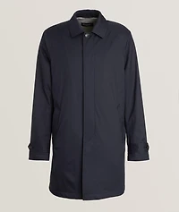 Single-Breasted Raincoat