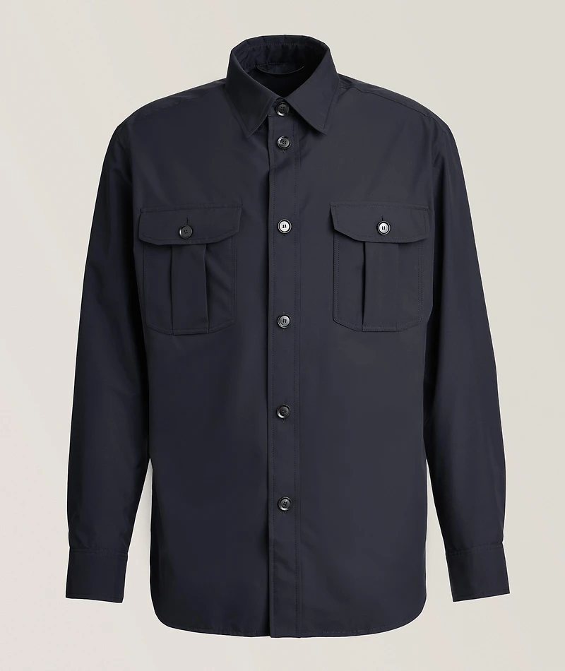 Vagabond Performa Silk Overshirt