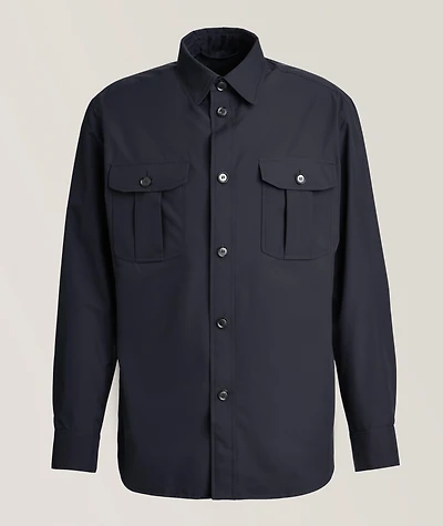 Vagabond Performa Silk Overshirt