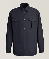Vagabond Performa Silk Overshirt