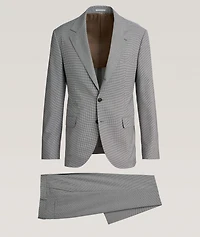 Herringbone Virgin Wool Suit