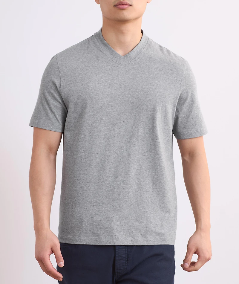 V-Neck Cotton T-Shirt