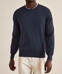 Cotton Crewneck Sweater