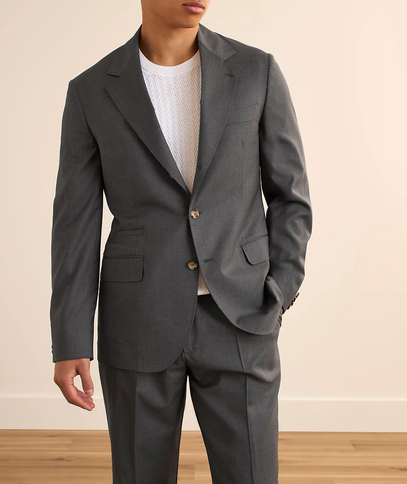 Houndstooth Virgin Wool Suit