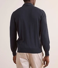 Cotton Polo Sweater