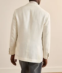 Linen, Wool & Silk Twill Sport Jacket