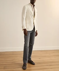 Linen, Wool & Silk Twill Sport Jacket