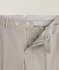 Italian-Fit Cotton Chino Pants