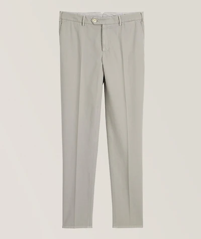 Italian-Fit Cotton Chino Pants