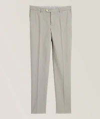 Italian-Fit Cotton Chino Pants