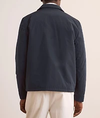 Nylon Padded Shirt Jacket