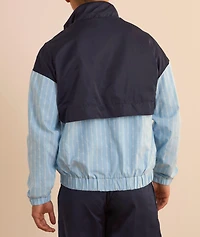 Pinstripe Track Jacket