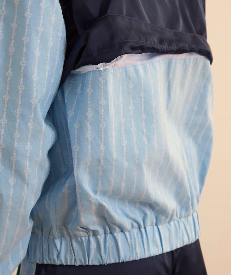 Pinstripe Track Jacket