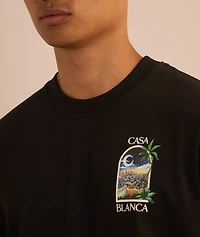 LA Nights Cotton Crewneck T-Shirt