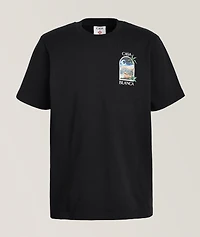 LA Nights Cotton Crewneck T-Shirt